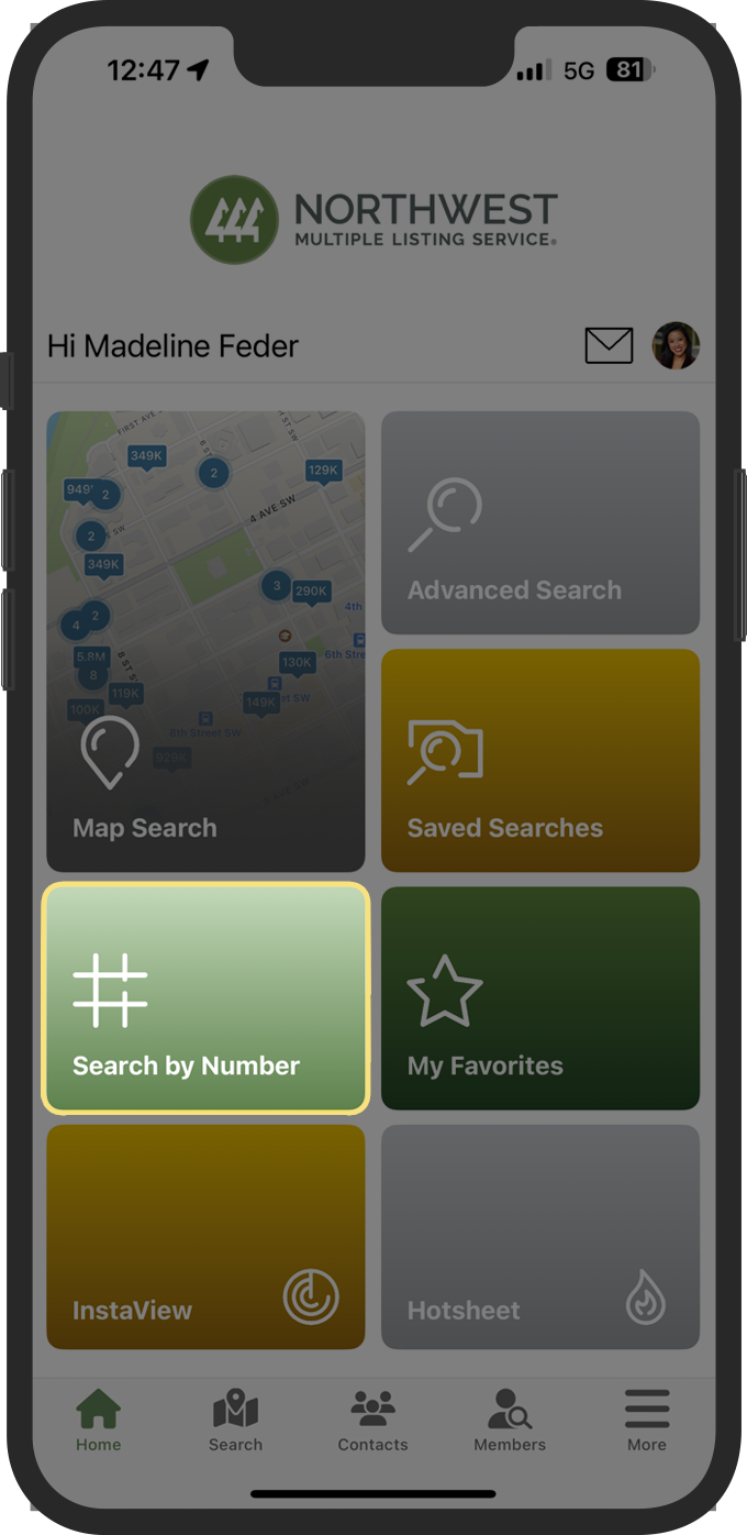 Northwest MLS Mobile App Getting Started Northwest Multiple Listing