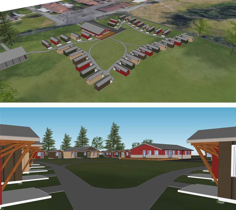 Veretans Village renderings